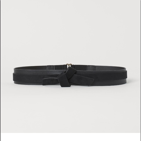 H&M Knot-detail Belt in Black (XS) New Without Tags - Picture 3 of 4